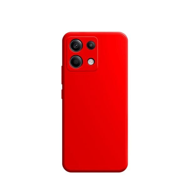 Funda de silicona líquida para Poco X6 5G - Rojo