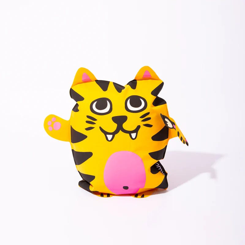 Puff inflable infantil en PVC con revestimiento de algodón