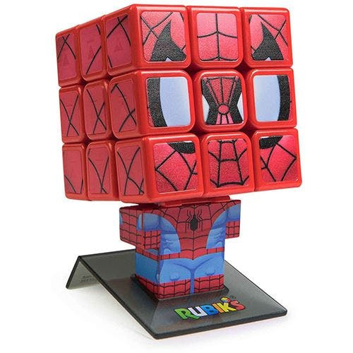 Cubo 3x3 Spider-Man Marvel con Soporte