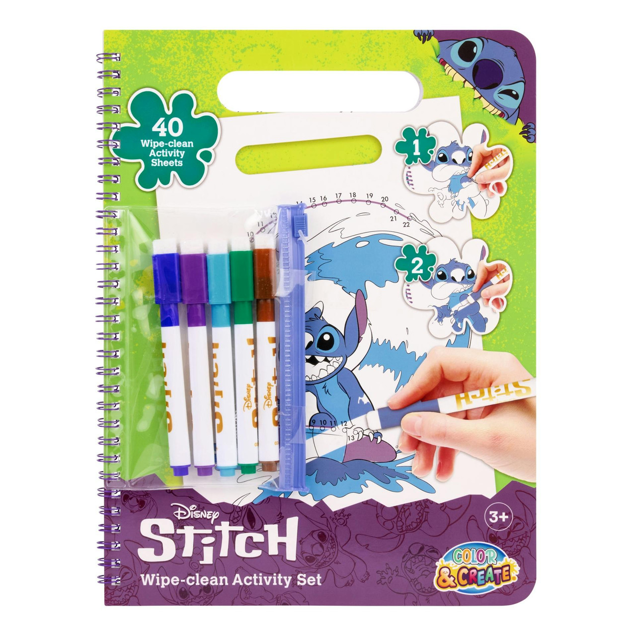 Libro de colorear infinito Stitch de Vários (Portugués)