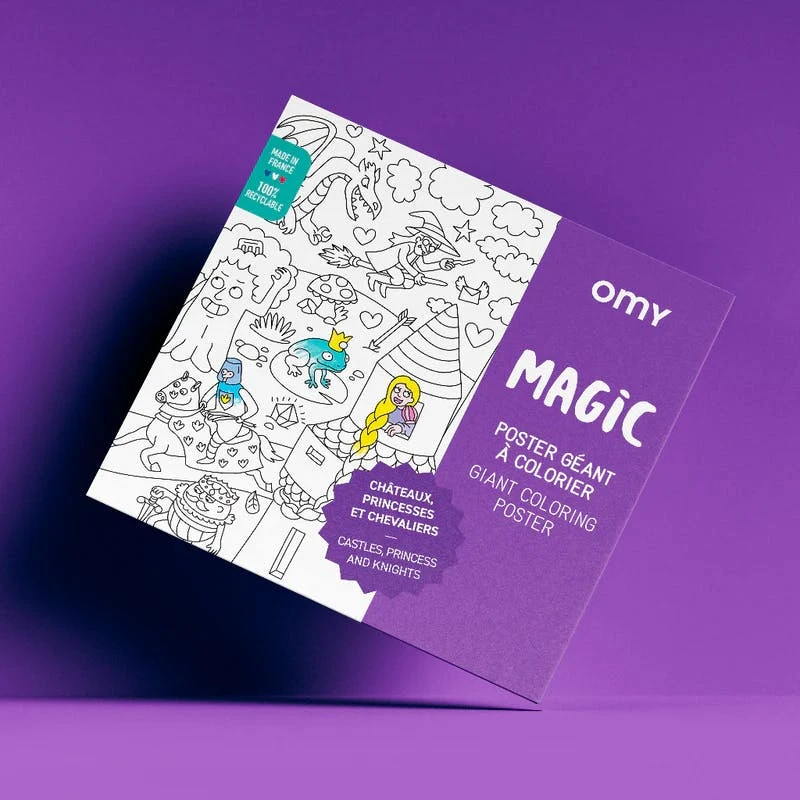 Giant Coloring Poster by Various (Portuguese)