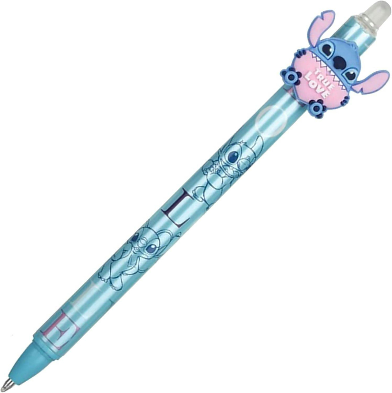 Bolígrafos borrables Stitch Love set 6 colores 0,7 mm