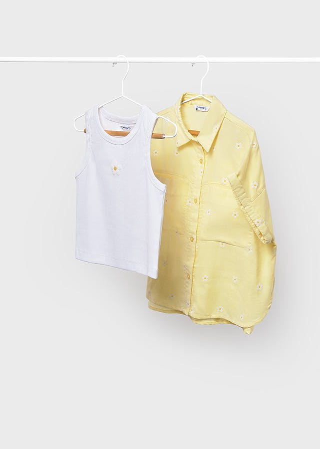 Pack de 2 blusas para niña