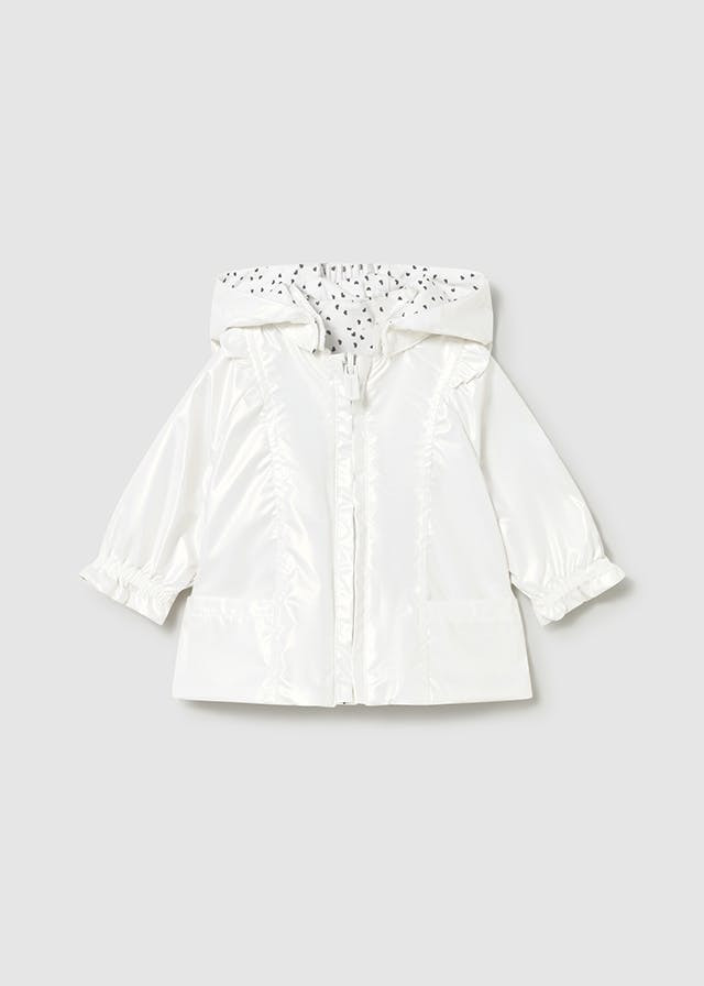 Parka reversible para niña