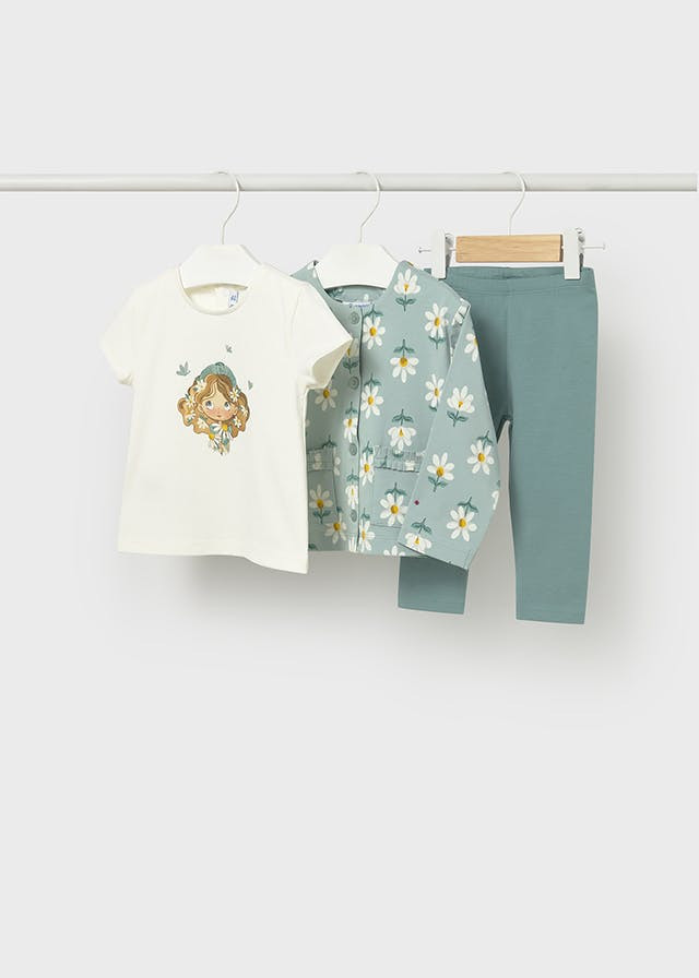 Conjunto de 3 mallas para niña