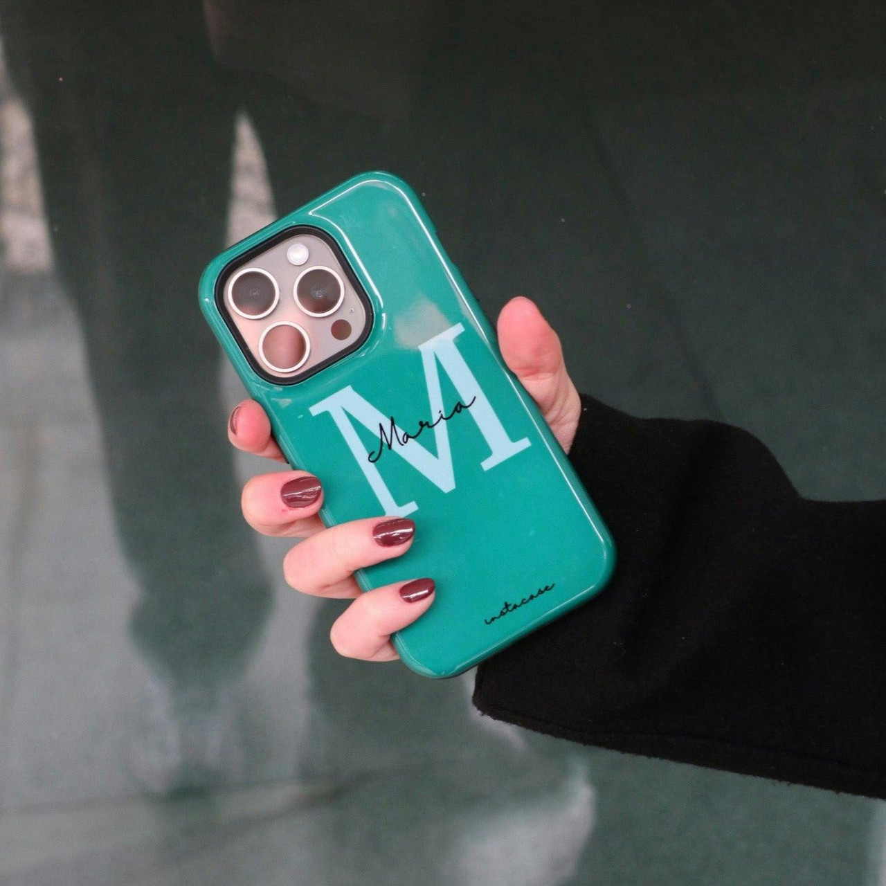 Funda premium brillante personalizable para iPhone
