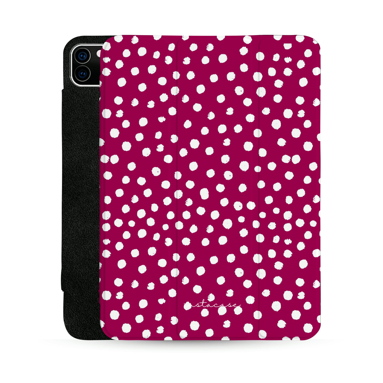 Funda para iPad con soporte y protección, diseño Dálmata