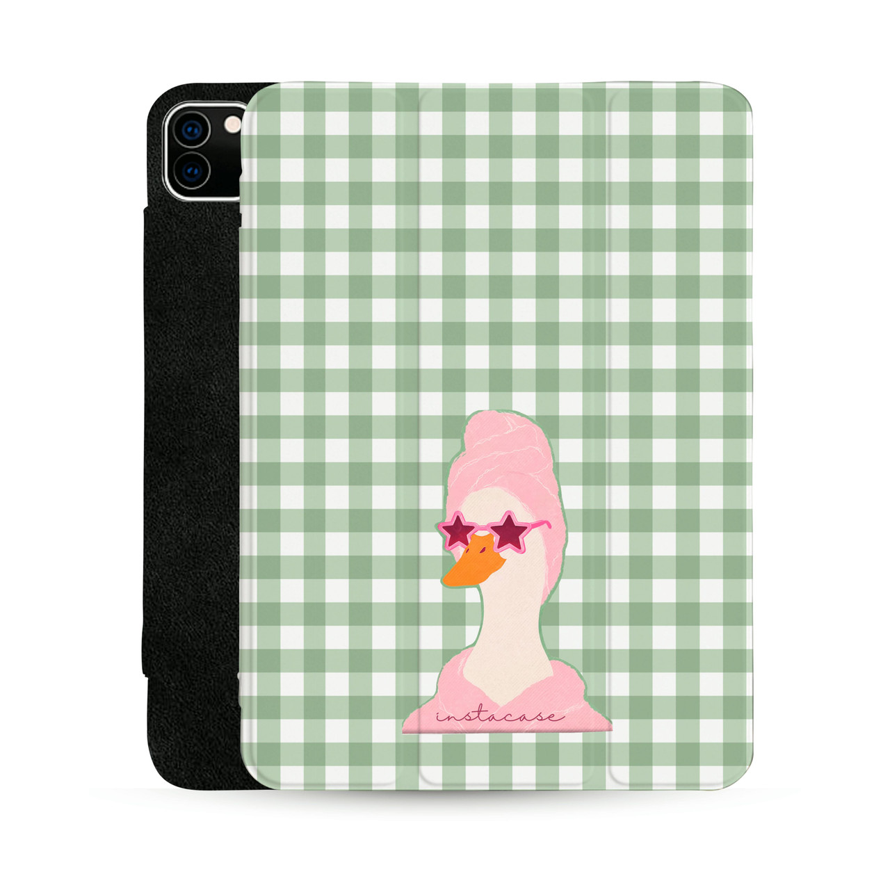 Funda Glam Duck para iPad - soporte y protección TPU