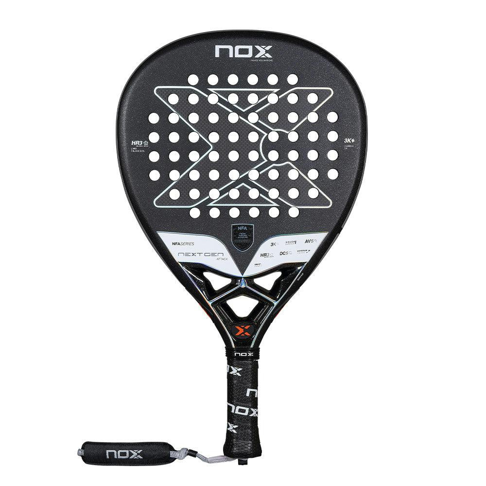 NextGen PRO Attack 3K Pala de pádel 2025 carbono 3K HR3 Black EVA