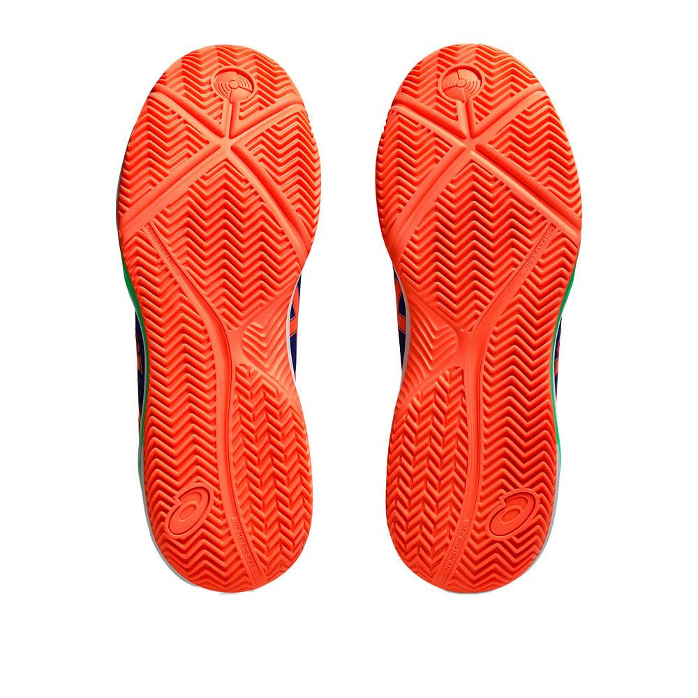 ASICS GEL DEDICATE 8 Padel Blue/Orange FW25 (Zapatillas)