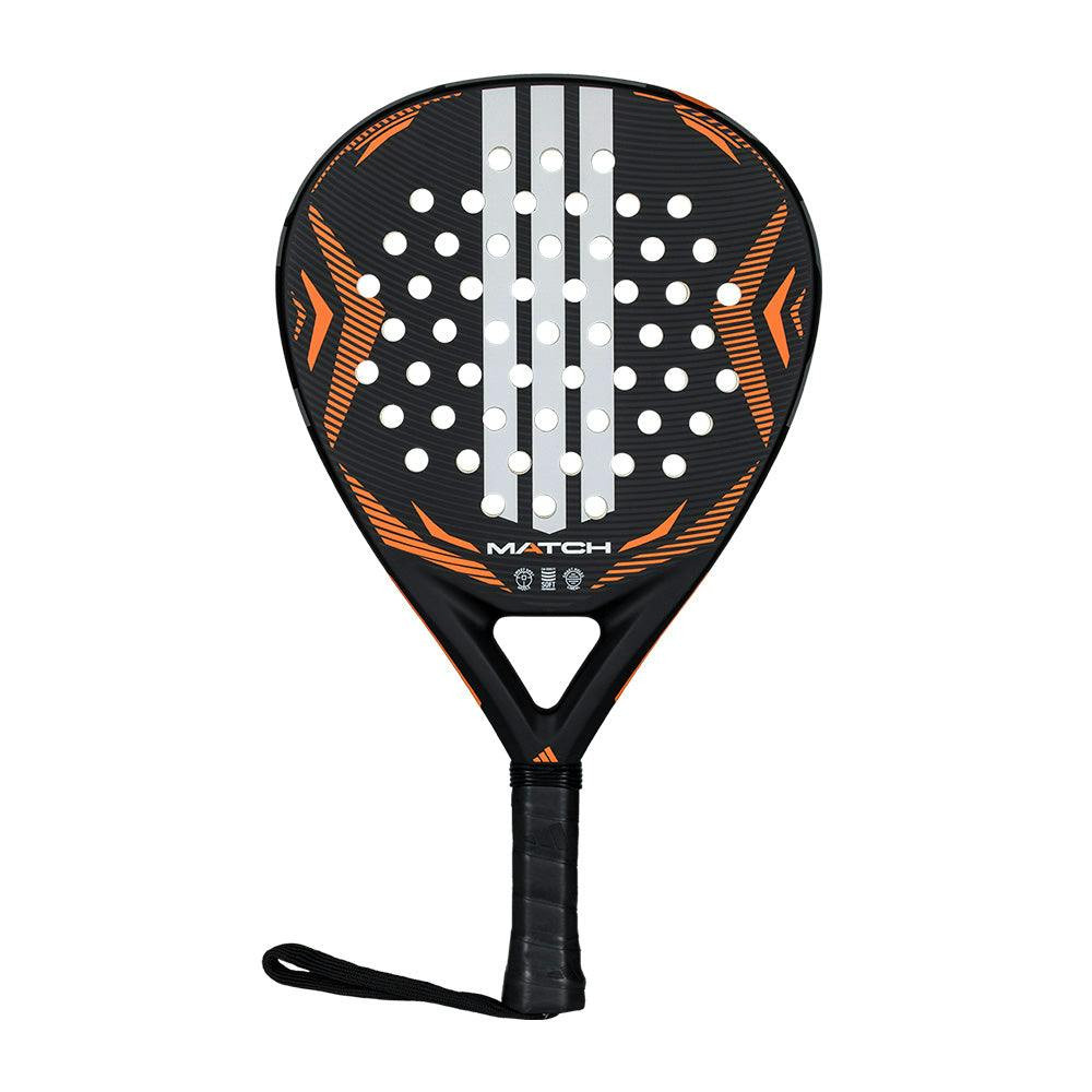 Pala Match Black Orange 2026 Fibra de Vidrio EVA Soft Performance