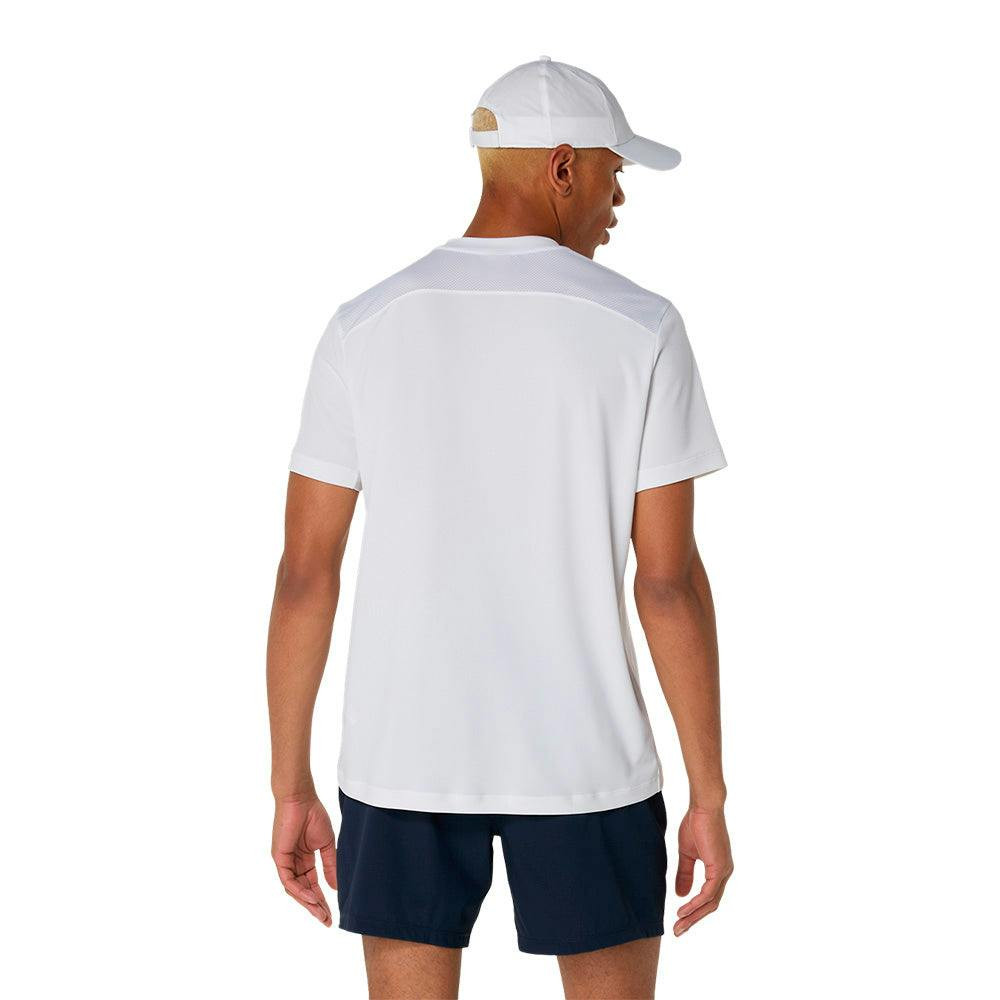 Camiseta de pádel ligera y transpirable en tejido elástico