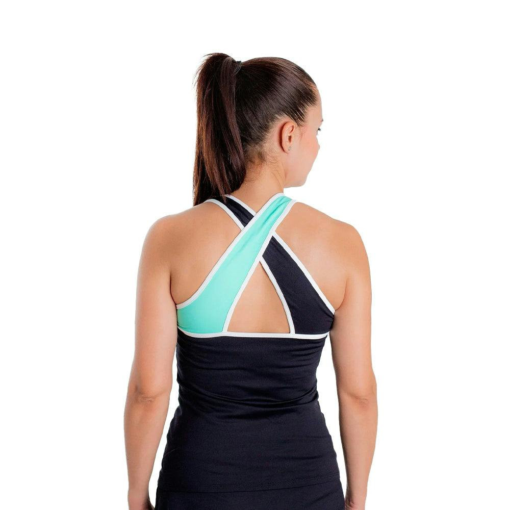 Camiseta Cuba en poliamida y elastano para pádel