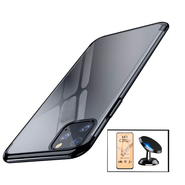 Protector CeramicGlass, funda SlimArmor y soporte magnético para iPhone 13