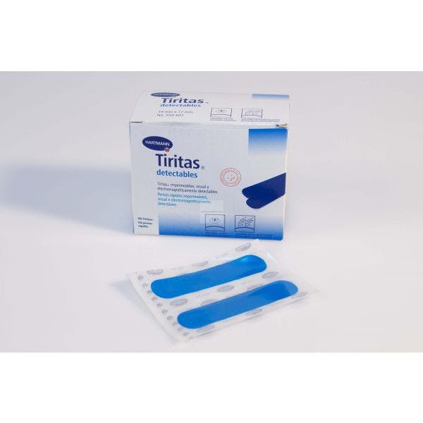 Pensos Rápidos HARTMANN Tiritas Detectables Azuis 19x72Mm