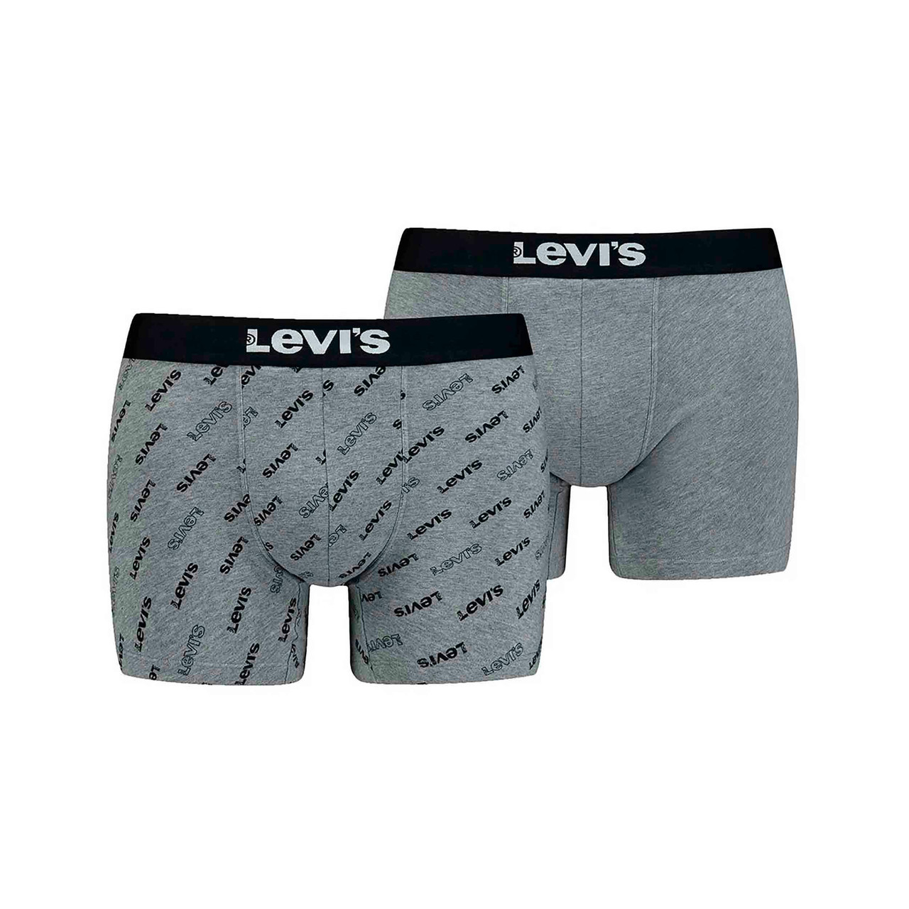 Levis Logo AOP Organic  Boxer Calzoncillos Hombre pack 2