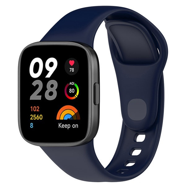 Correa SmoothSilicone para Redmi Watch 3 - Azul Oscuro