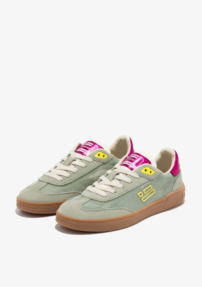 D. Franklin Rebel Mesh Flag Zapatilla Mujer verde
