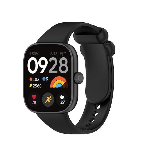 Correa SmoothSilicone para Redmi Watch 4 - Negro