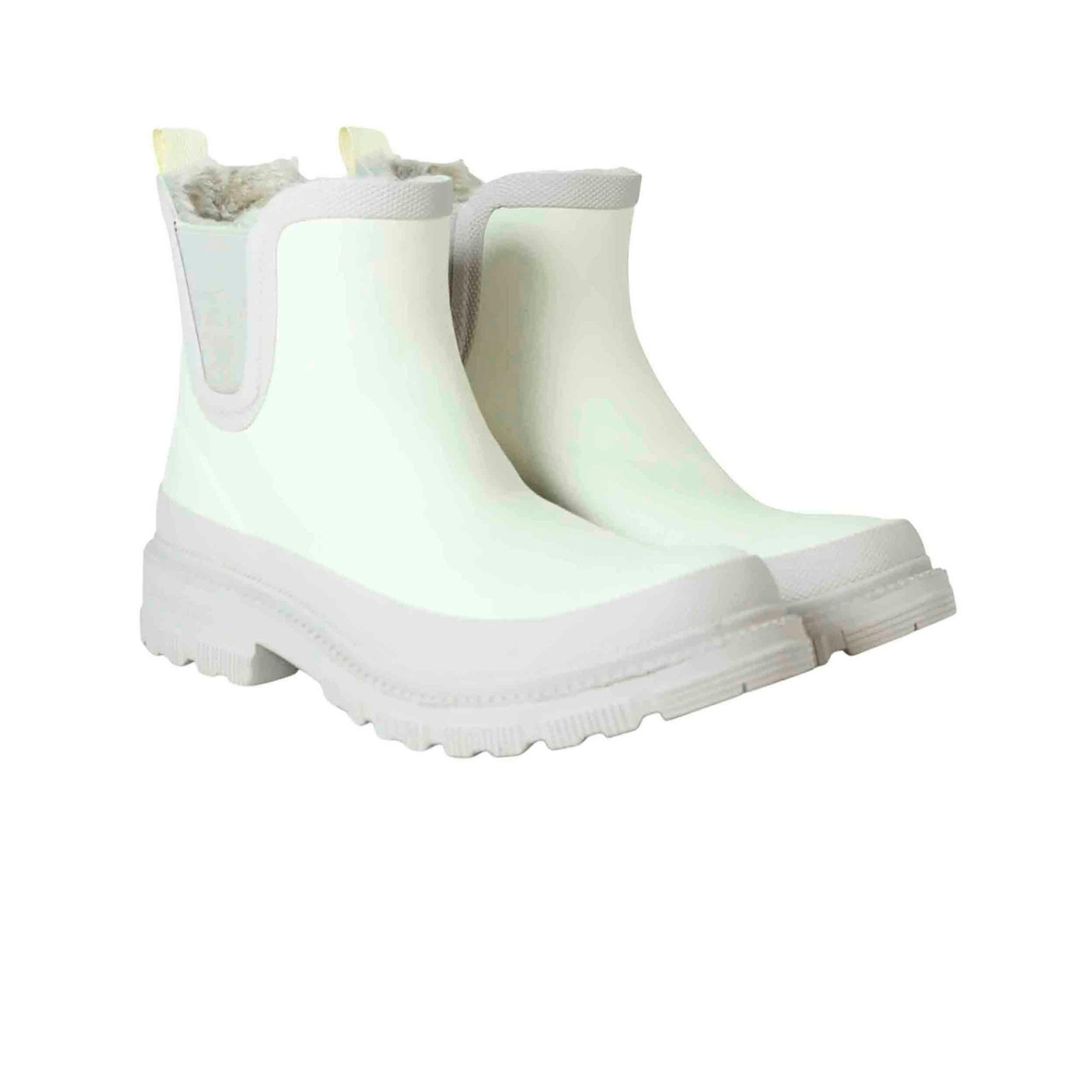 Waterproof combi boots in synthetic and textile
