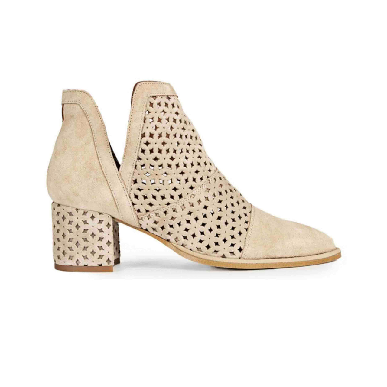 Popa Azahara Picado Botín Mujer beige