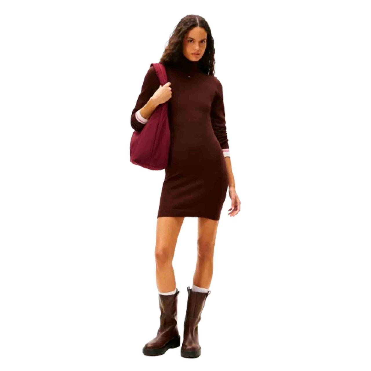 Vestido turtleneck esencial