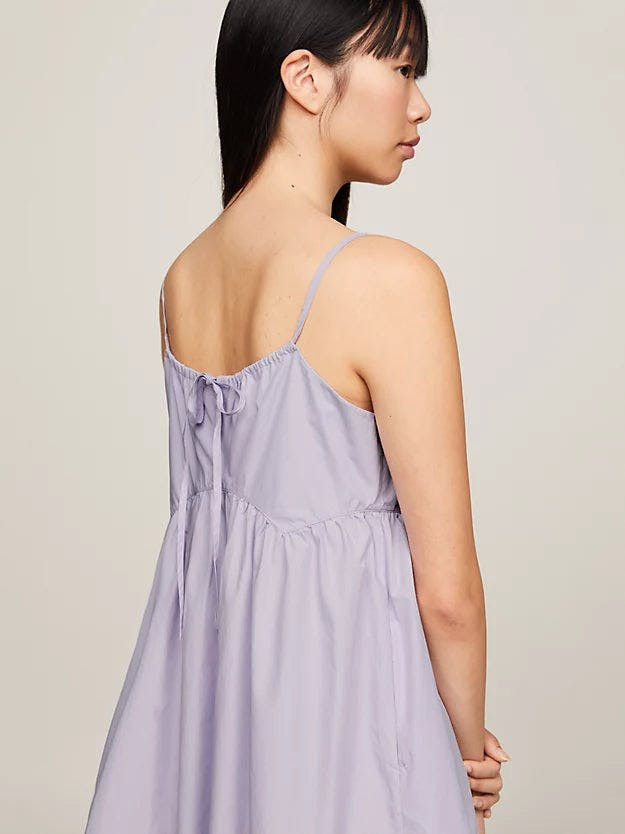 Tommy Jeans Poplin Back Vestido Mujer - 832074-M