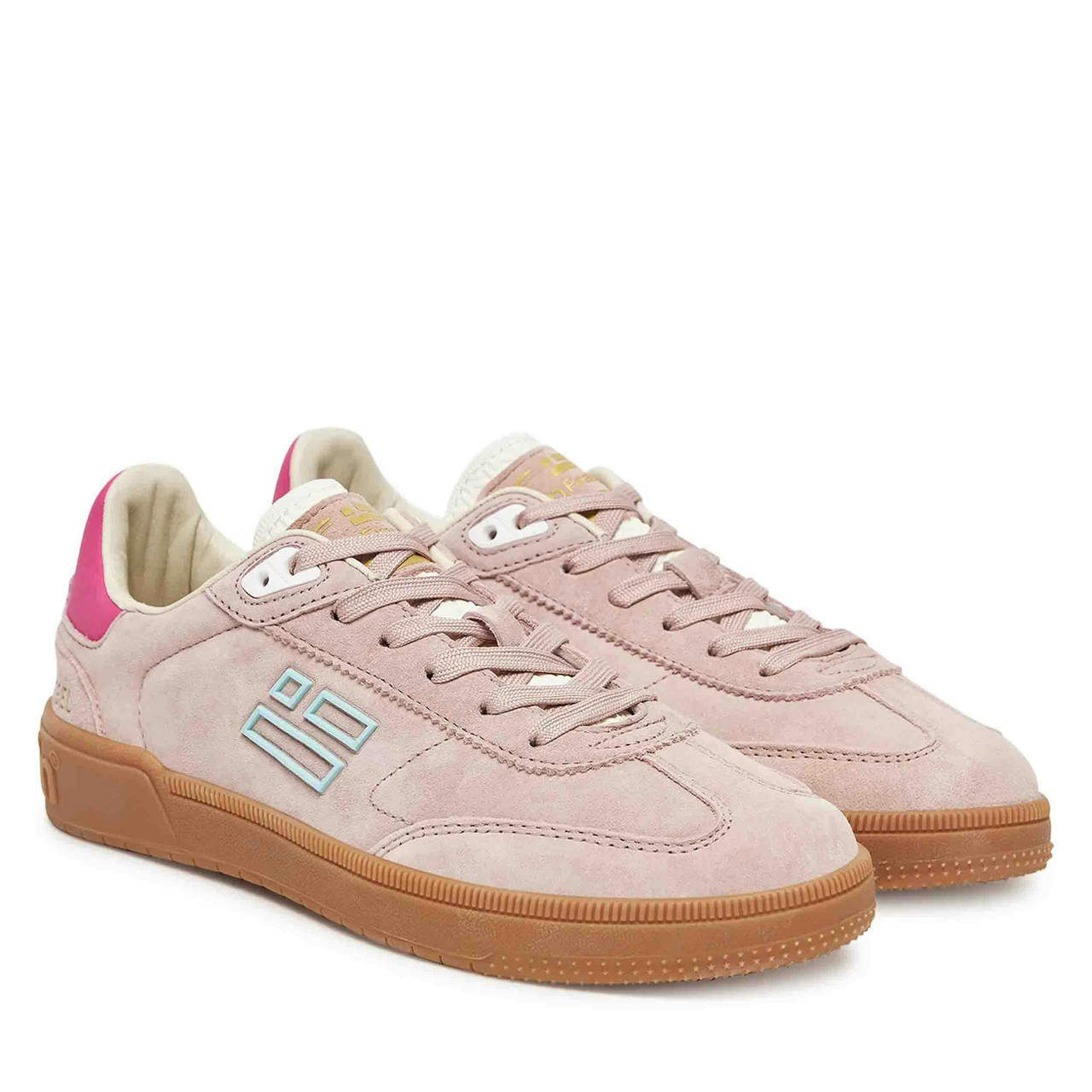 Zapatillas Rebel Basic en rosa claro serraje