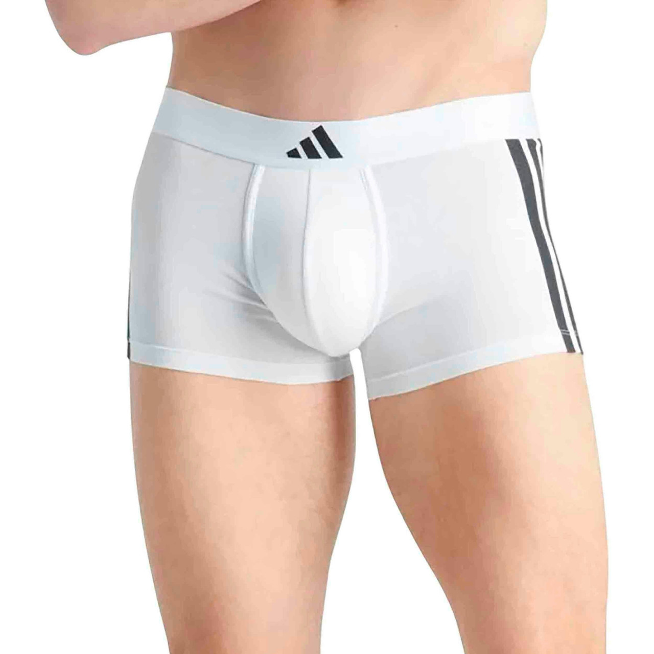Adidas Active Flex Cotton 3 Stripes Boxer 2 Pack Trunk Hombre - 862467-L