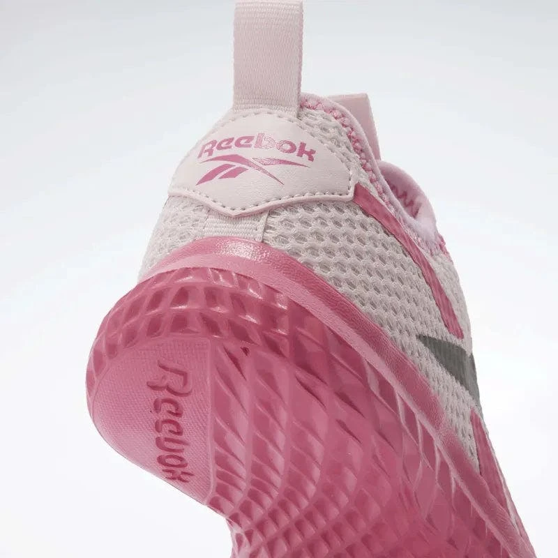 Reebok Rush Runner Slip-On Zapatilla Niño/a rosa/gris