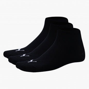 Meias Puma Sneaker Unissex - Pacote com 3 unidades