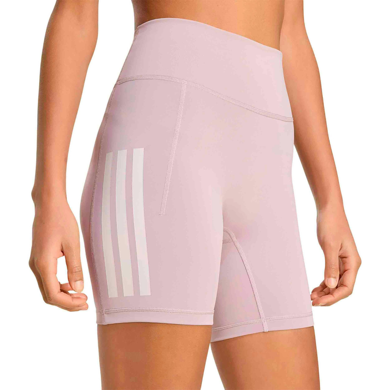 Adidas Optime 3 Stripes Mallas Cortas Training Mujer - 231492-L