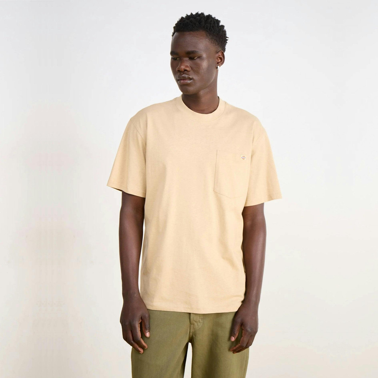 Camiseta Luray con bolsillo en punto de algodón