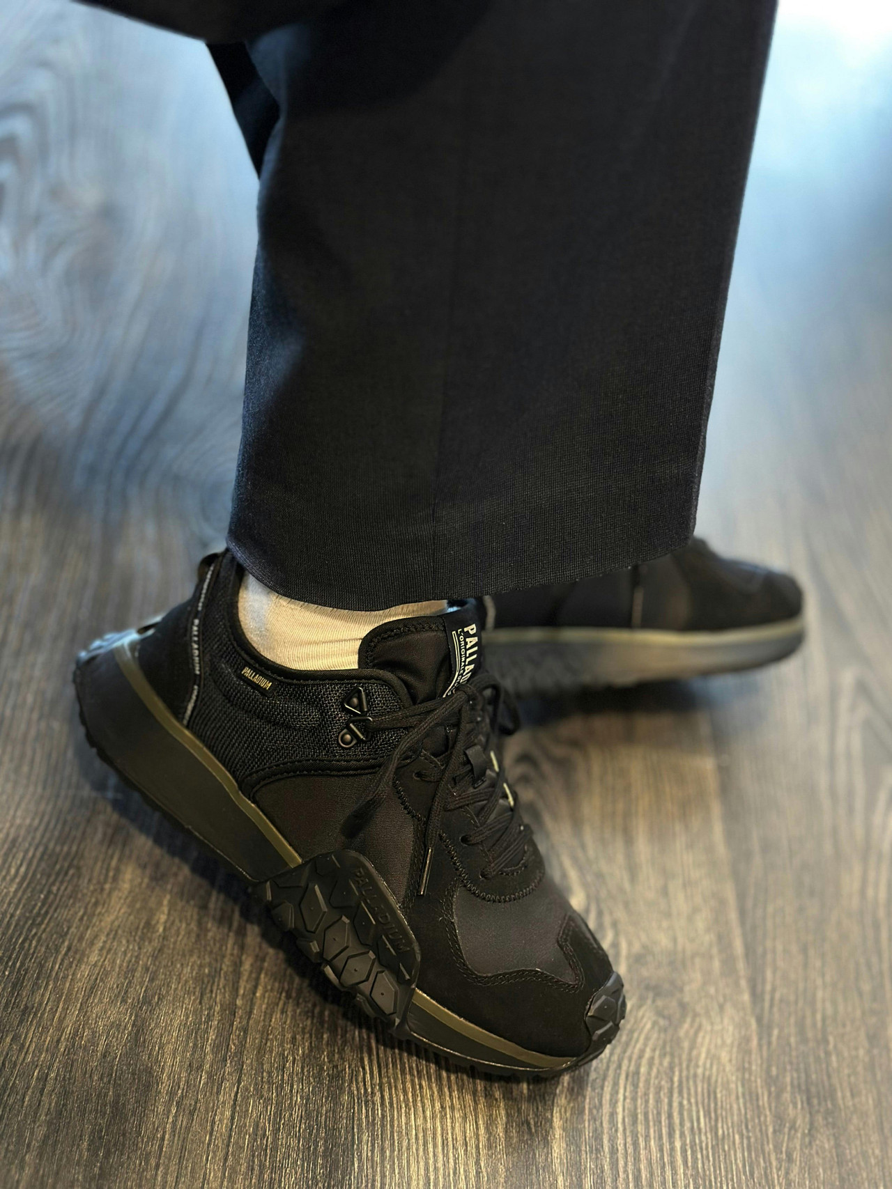 Zapatillas Troop Runner en nylon, neopreno y ante