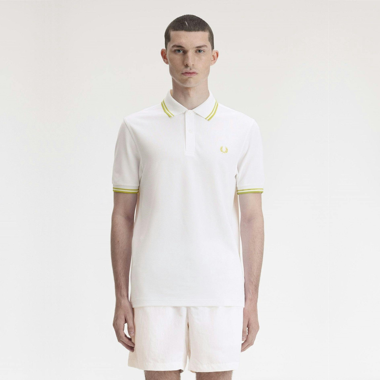 Polo de tenis en piqué elástico