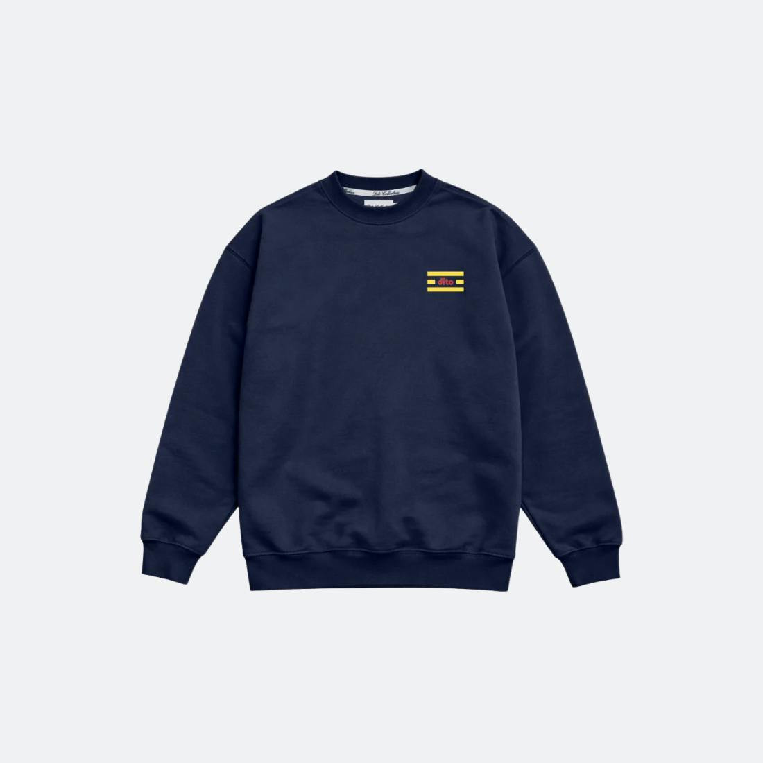 Sudadera cuello redondo