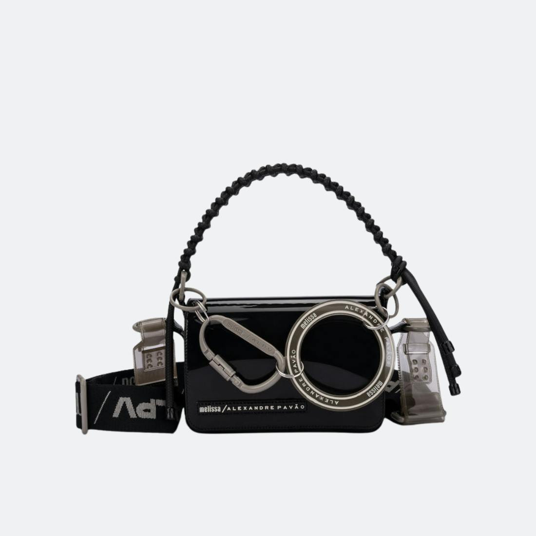 Olga shoulder bag in Melflex PVC