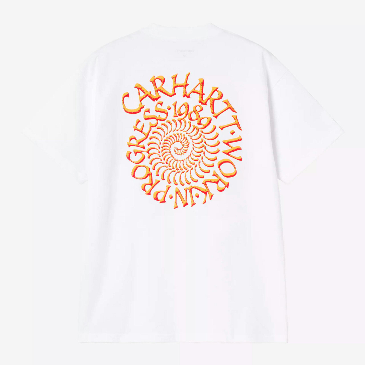 Camiseta spirals manga corta blanca