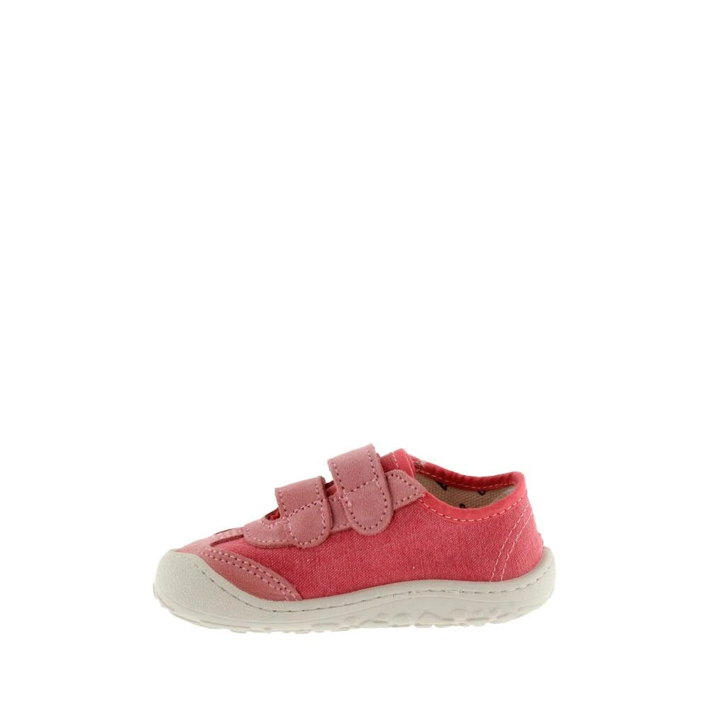 Zapatillas barefoot de lona con tiras de velcro