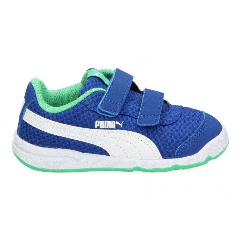 Stepfleex 2 Mesh kids trainers blue and white