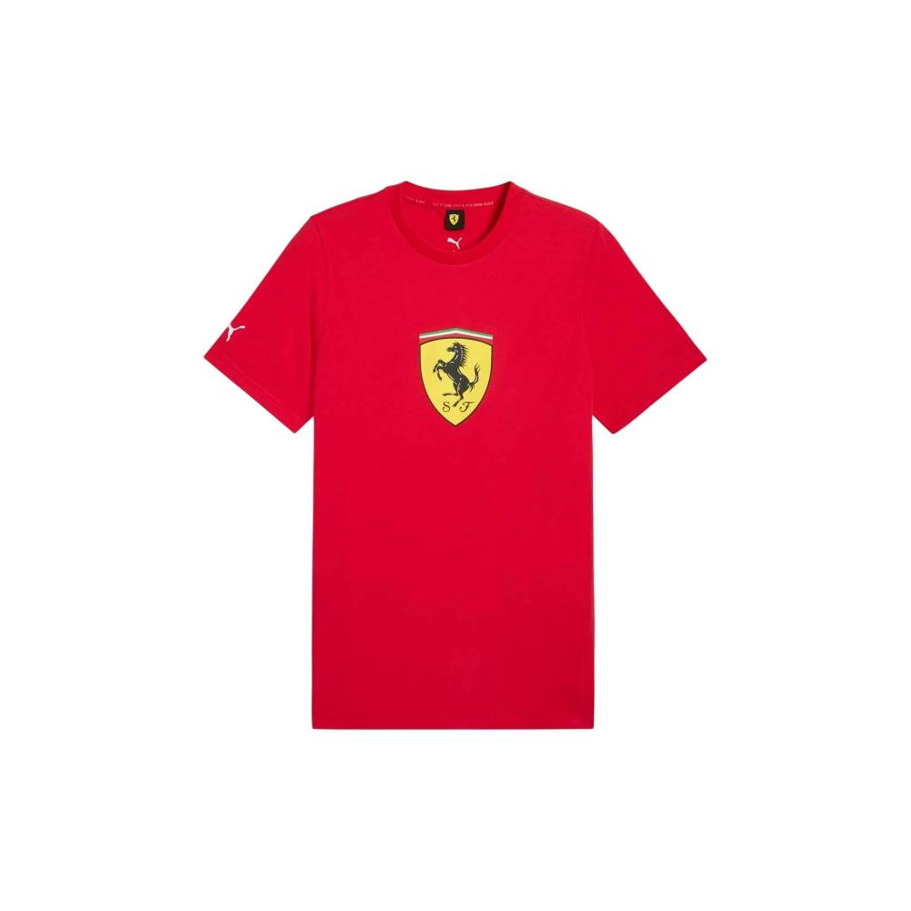 Camiseta Scuderia Ferrari con emblema en el pecho