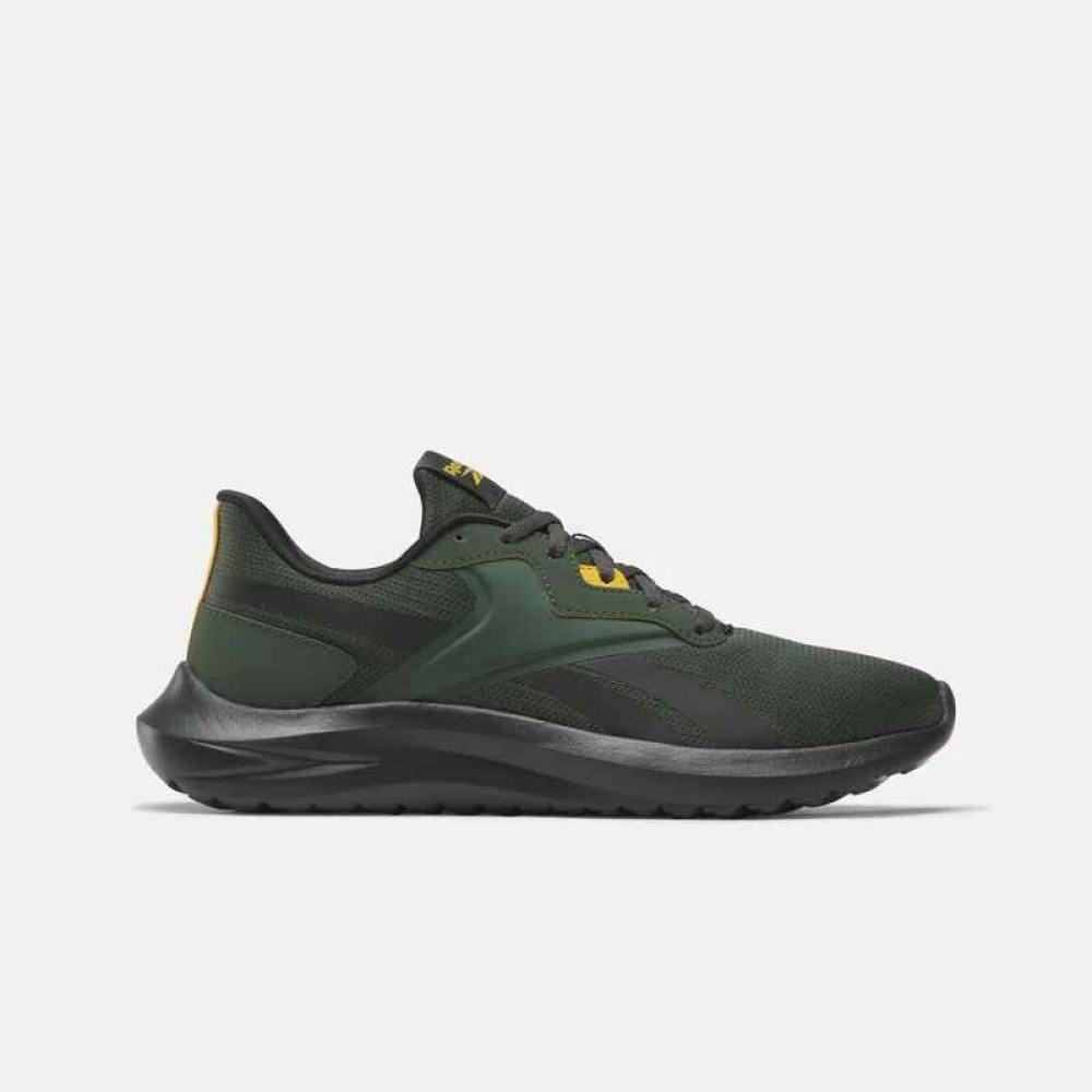 Energen Lux training shoes green and black