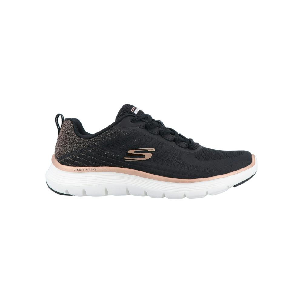 Flex Appeal 5.0 mesh negras con detalles dorados