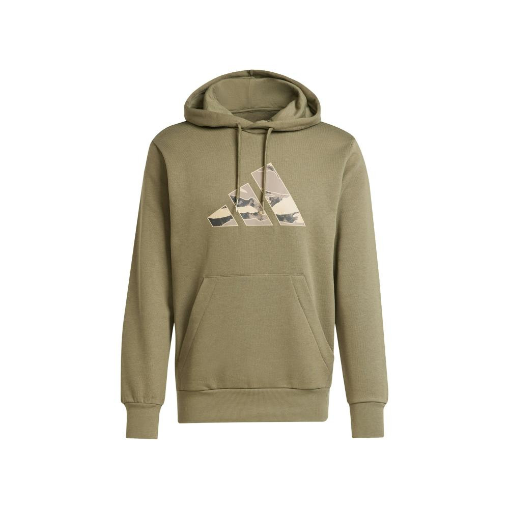 Sudadera con capucha camuflaje en polar