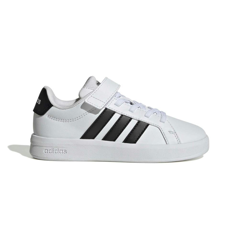 Grand Court 3.0 synthetic sneakers white and black