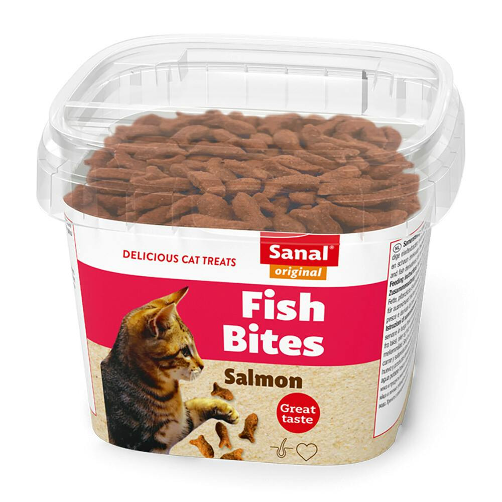 Sanal Cat - Fish Bites Cup 75 Gr - SA1574