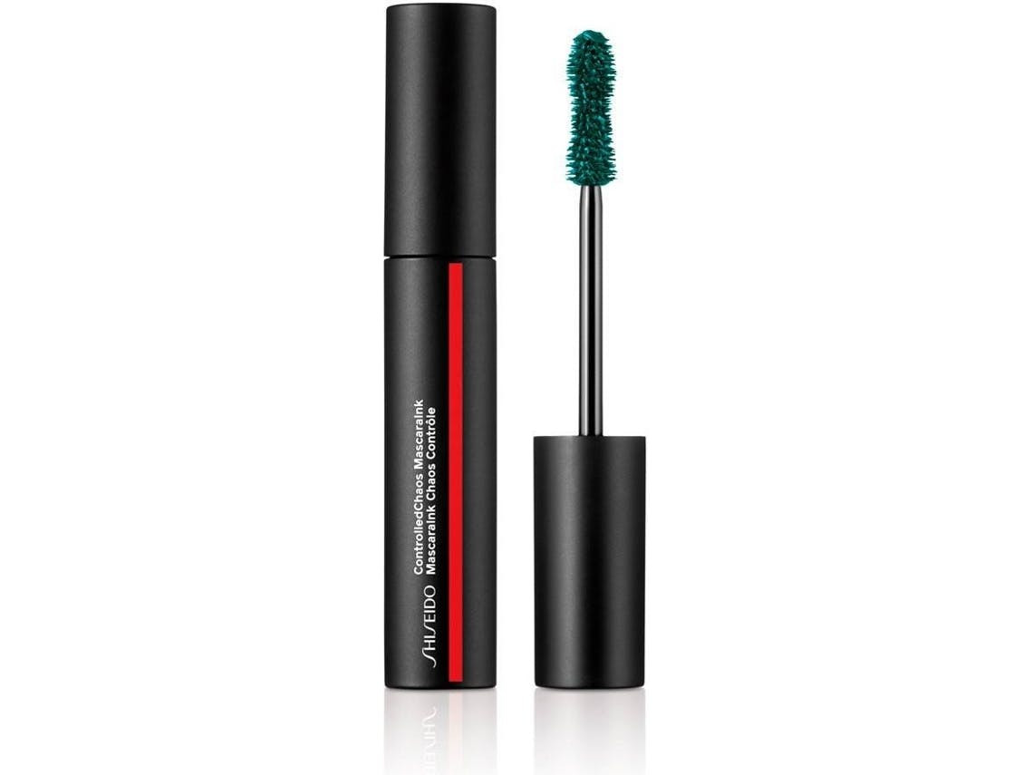 Máscara de Pestanas SHISEIDO Caos Controlado-04 ink Emerald Energy