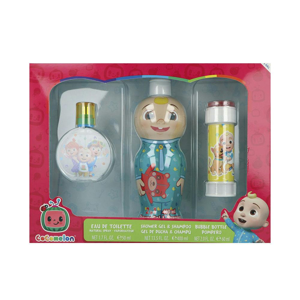 Conjunto de Perfume Infantil Cocomelon 3 Peças