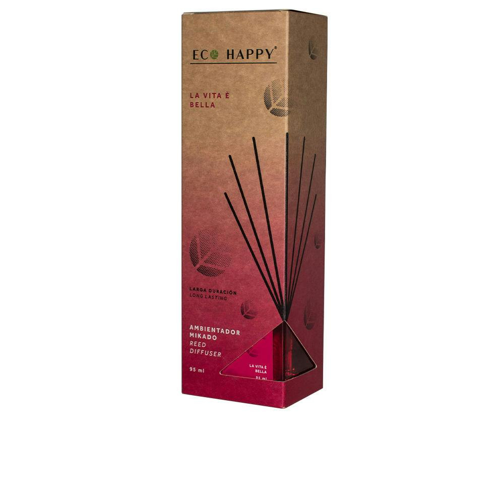 Eco Happy La Vita É Bella Ambientador Mikado 95 Ml