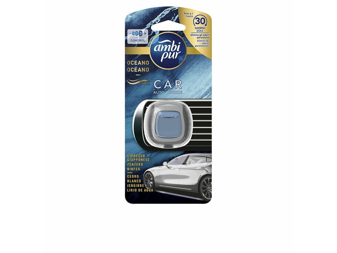 Ambientador Ambi Pur desechable para coche Océano 125 g
